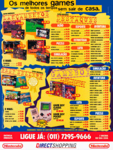 Propaganda Direct Shopping - Ação Games 113 - 1997