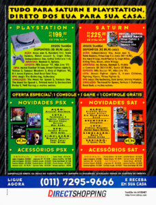 Propaganda Direct Shopping - Ação Games 115 - 1997