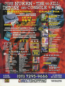 Propaganda Direct Shopping - Ação Games 131 - 1998