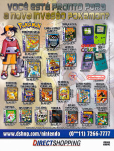 Propaganda Direct Shopping - Ação Games 155 - 2000