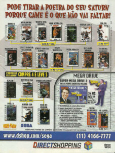 Propaganda Direct Shopping - Ação Games 167 - 2001