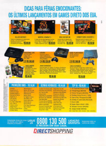 Propaganda Direct Shopping - Ação Games 96 - 1995