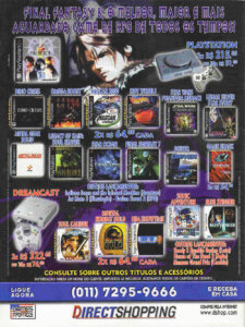 Propaganda Direct Shopping - Ação Games Especial 12 - 1999
