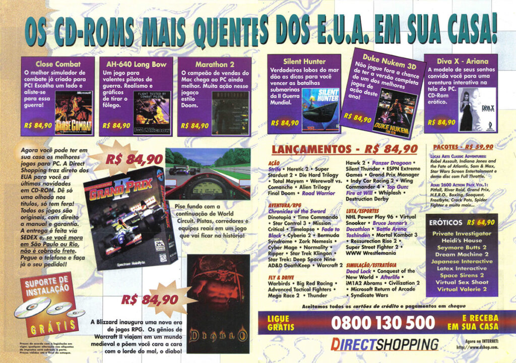 Propaganda Direct Shopping - Computer Games 24 - 1996