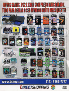 Propaganda Direct Shopping - EGM Brasil 03 -2002