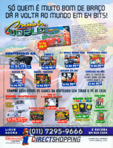 Propaganda Direct Shopping - Game-X Especial 15 - 1998
