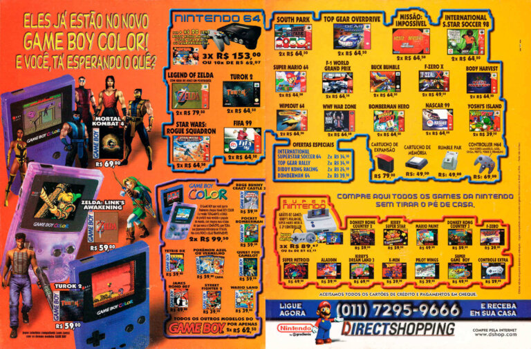 Propaganda Direct Shopping - Nintendo World 07 -1999