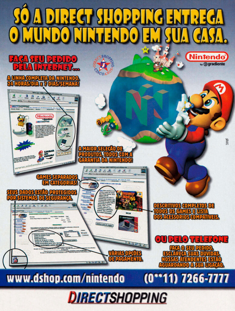 Propaganda Direct Shopping - Nintendo World 18 - 2000