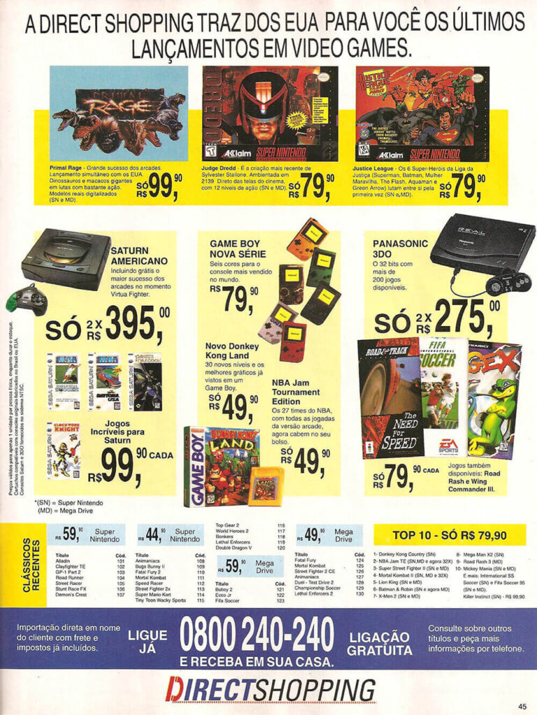 Propaganda Direct Shopping - SuperGamePower 17 - 1995