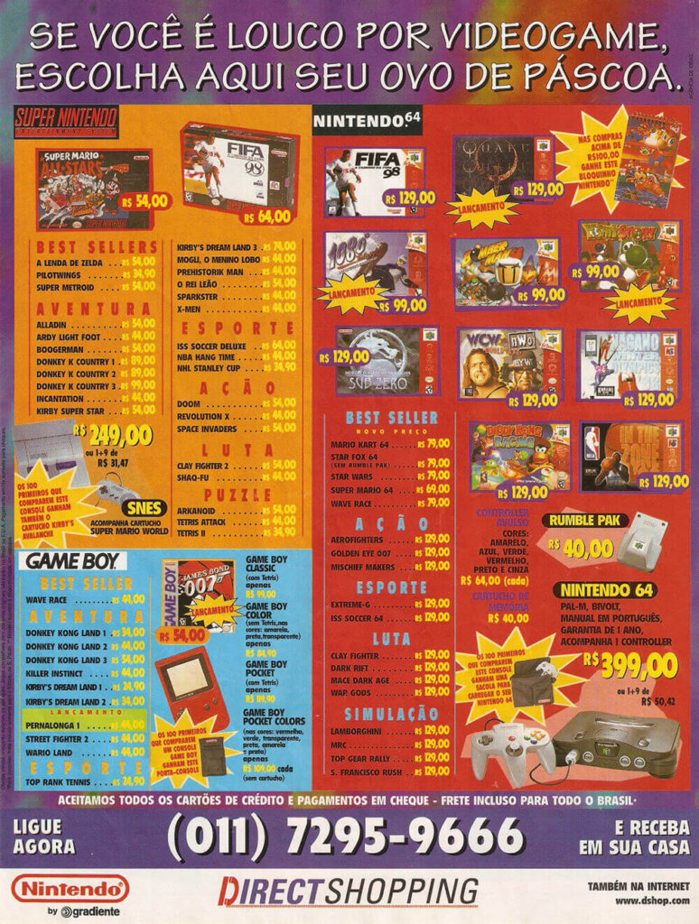 Propaganda Direct Shopping - SuperGamePower 49 - 1998