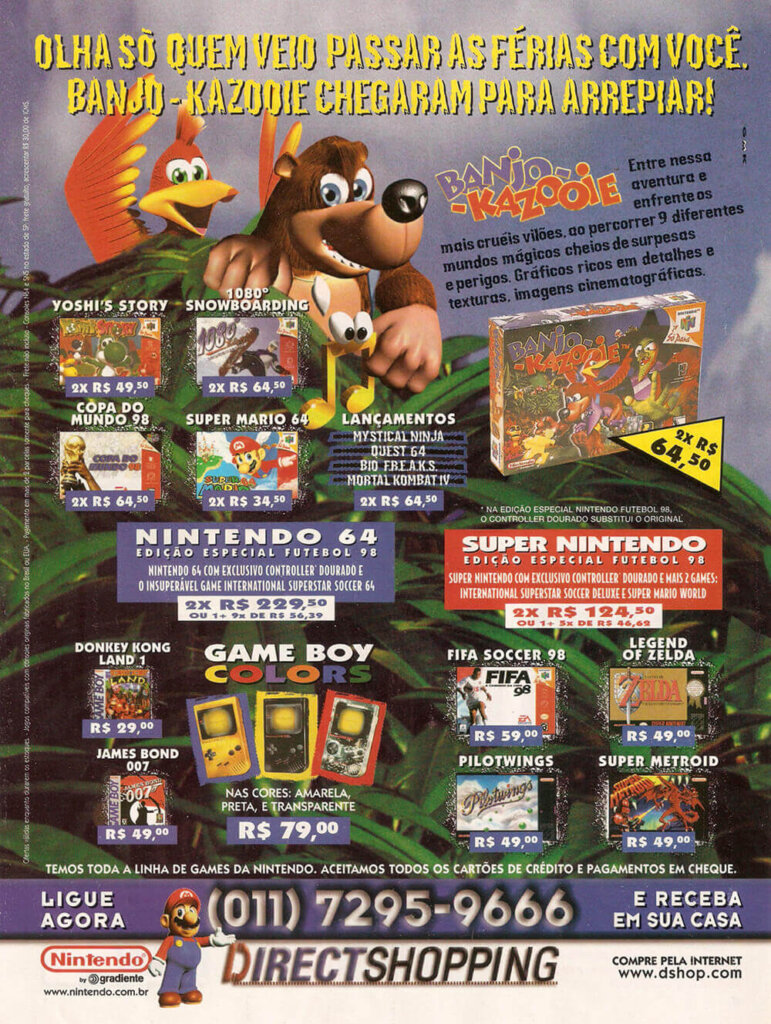 Propaganda Direct Shopping - SuperGamePower 52 - 1998