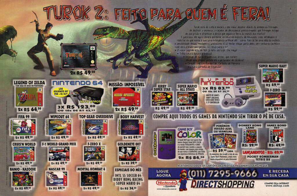Propaganda Direct Shopping - SuperGamePower 57 - 1998