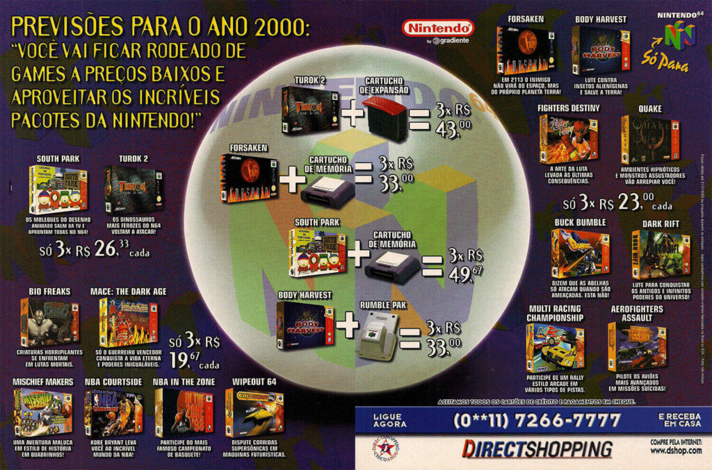 Propaganda Direct Shopping - SuperGamePower 70 - 2000
