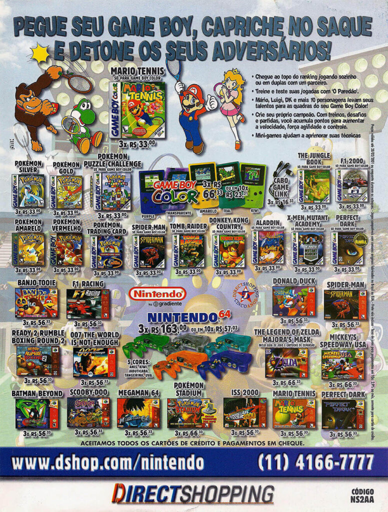 Propaganda Direct Shopping - SuperGamePower 83 - 2001
