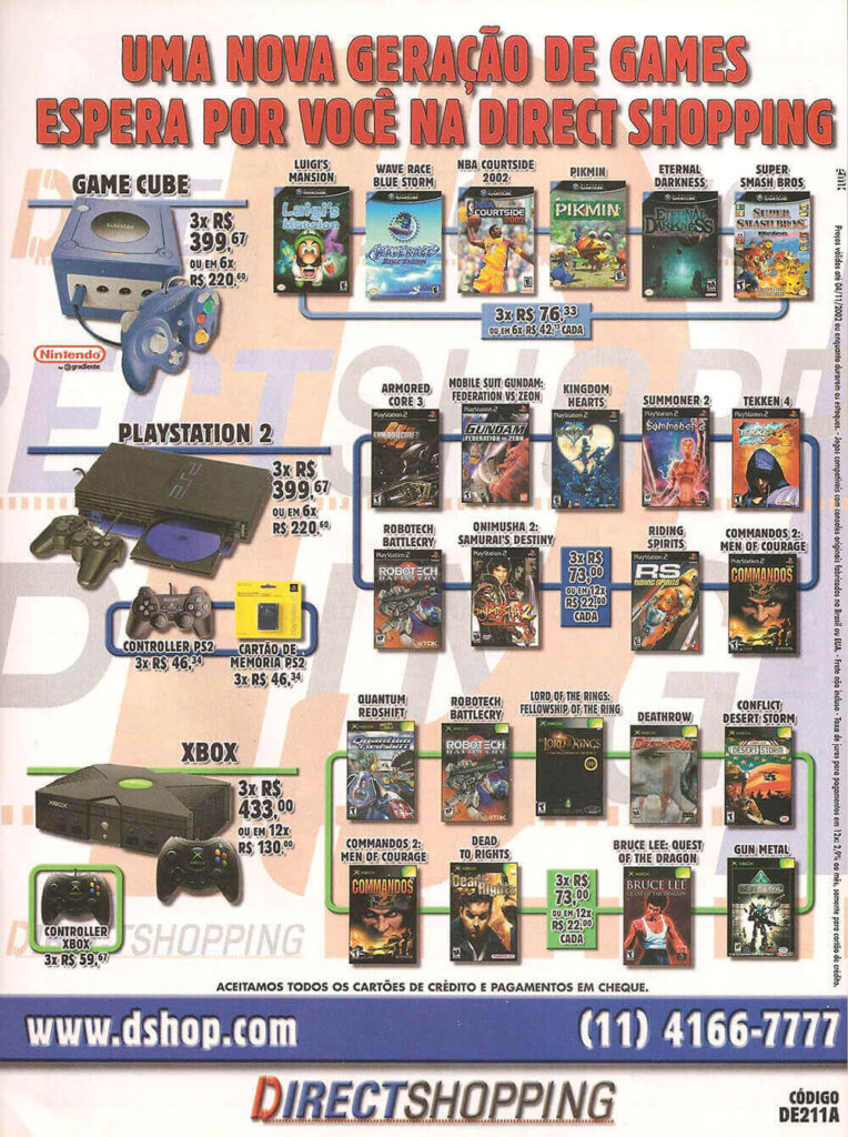 Propaganda Direct Shopping - SuperGamePower 95 - 2002