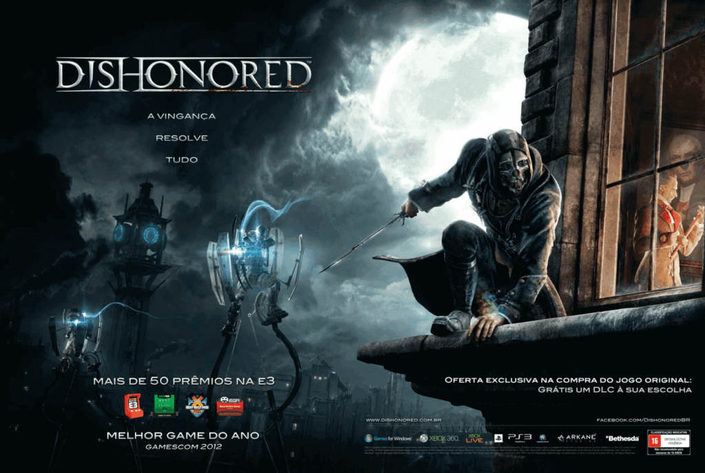 Propaganda Dishonored - Xbox 360 73 - 2012