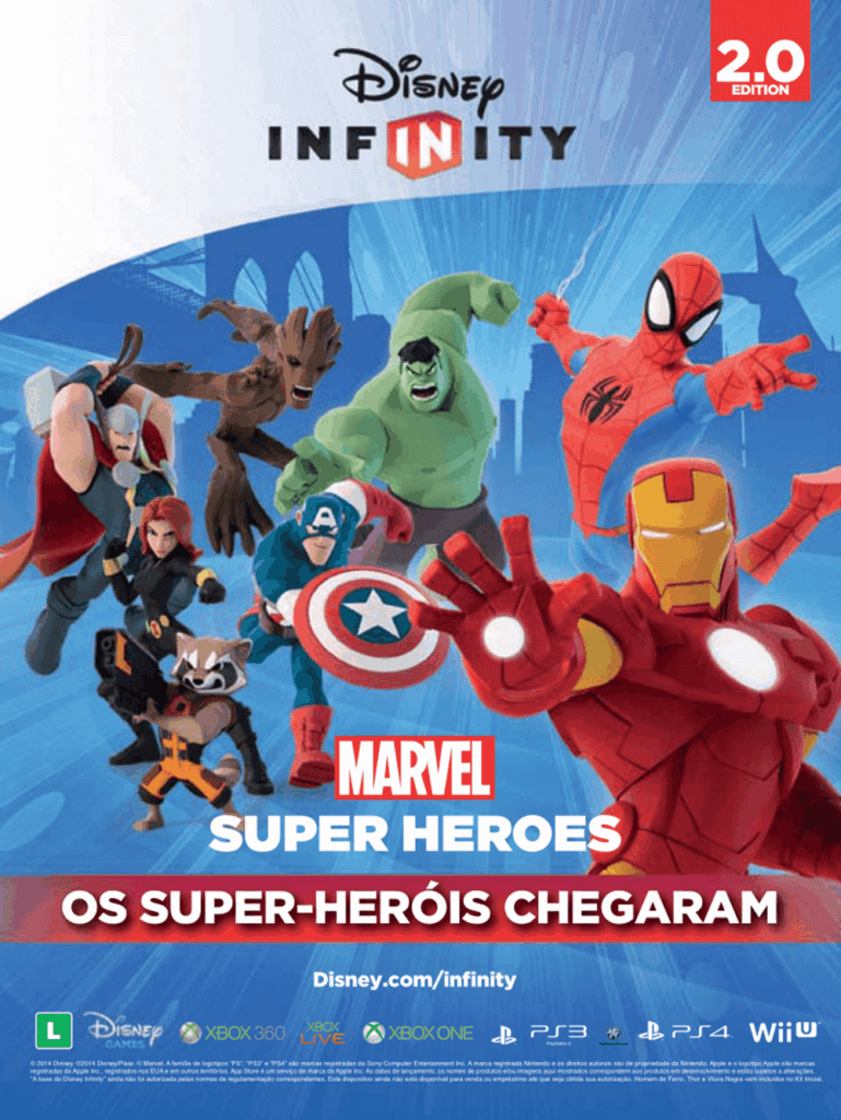 Propaganda Disney Infinity - Revista Oficial Xbox 99 - 2014