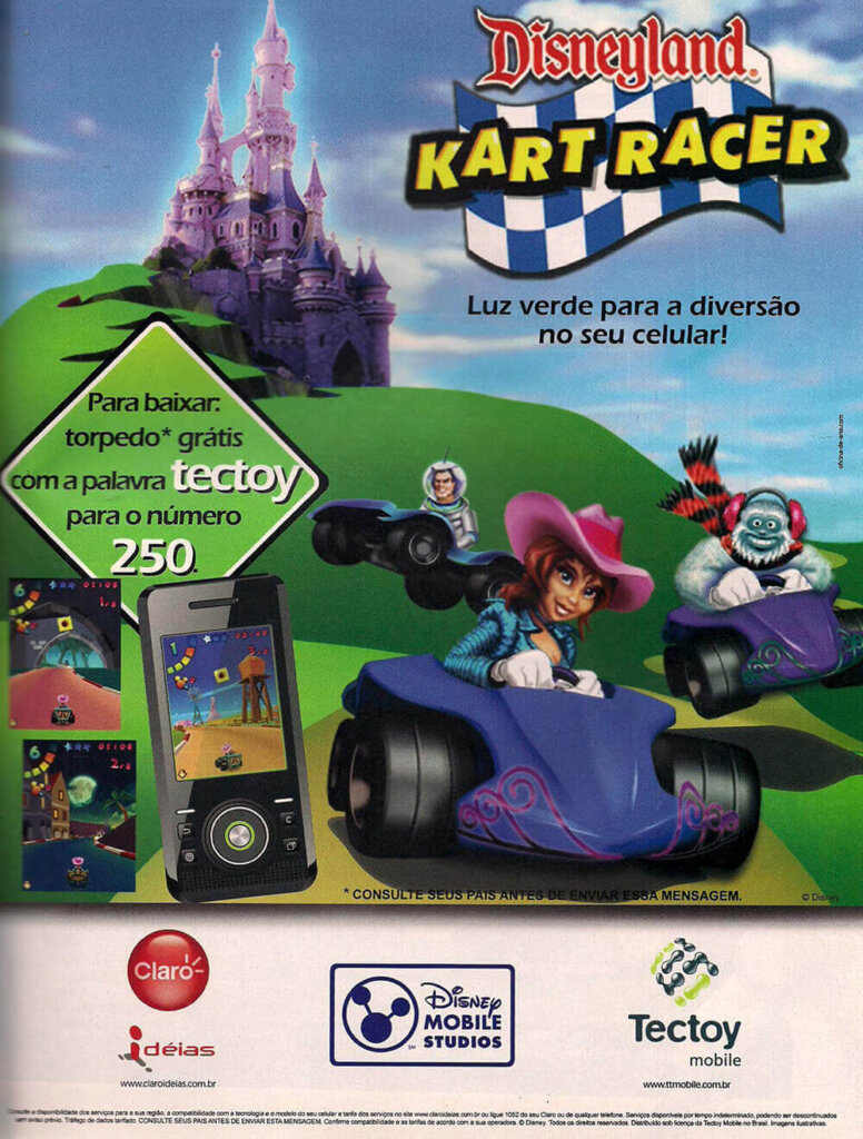 Propaganda Disneyland Kart Racer - Nintendo World 124 - 2009