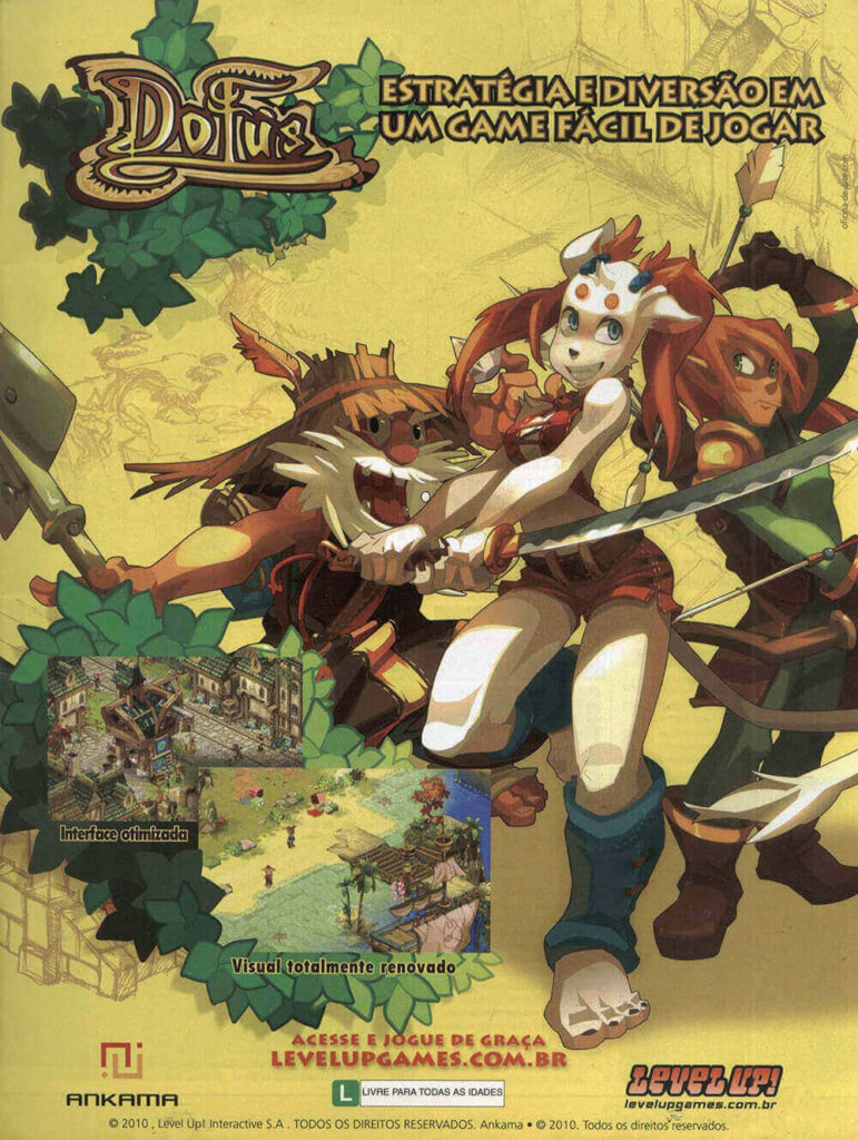 Propaganda Dofus - Dicas & Truques para PlayStation 132 - 2010