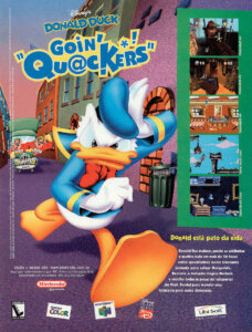 Propaganda Donald Duck Goin' Quackers - Nintendo World 30 - 2001