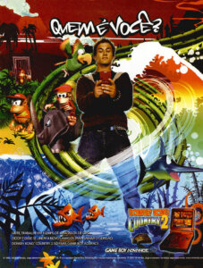 Propaganda Donkey Kong Country 2 - Nintendo World 75 - 2004