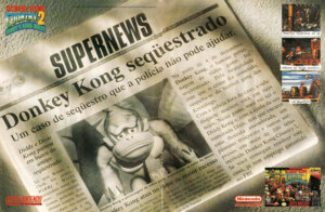 Propaganda Donkey Kong Country 2 - SuperGamePower 21 - 1995
