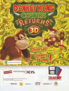 Propaganda Donkey Kong Country Returns 3D - Nintendo World 171 - 2013