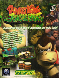 Propaganda Donkey Kong Jungle Beat - Nintendo World 80 - 2005