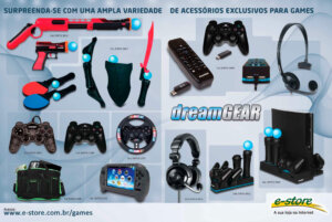 Propaganda DreamGear (E-store) - Revista PlayStation 168 - 2012