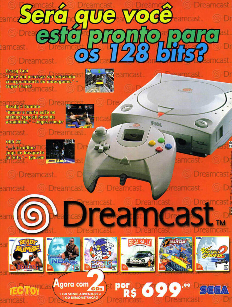 Propaganda Dreamcast - PlayStation Magazine 03 - 2000