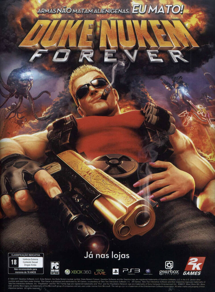 Propaganda Duke Nukem Forever - Dicas & Truques para PlayStation 152 - 2011