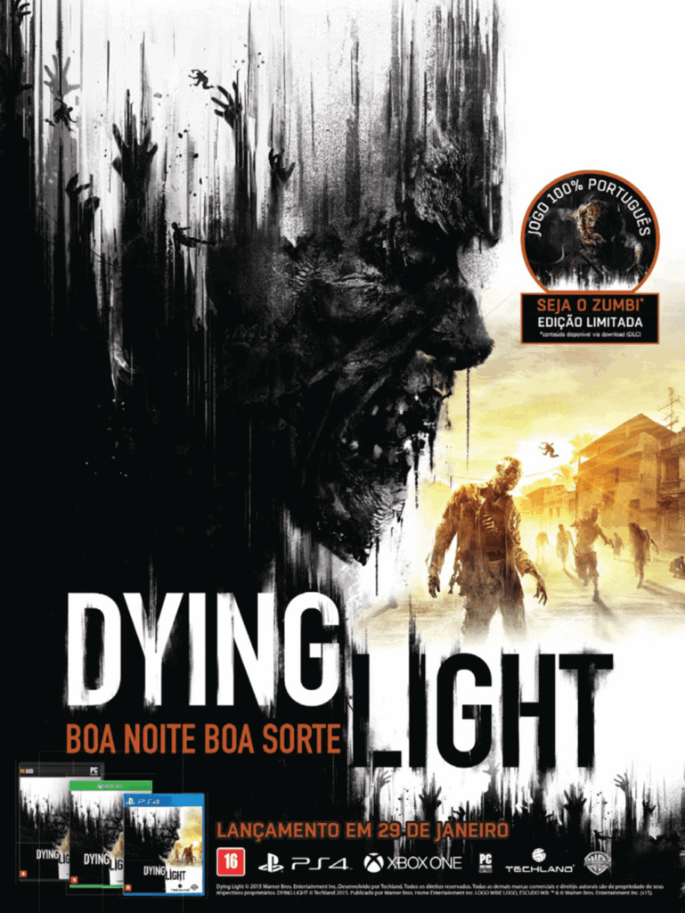 Propaganda Dying Light - Revista Oficial Xbox 103 - 2015