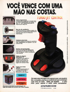 Propaganda Turbo Jet Control (Dynacom) - Ação Games 11 - 1992