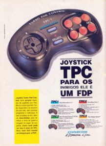 Propaganda Joystick TPC (Dynacom) - Ação Games 22 - 1992