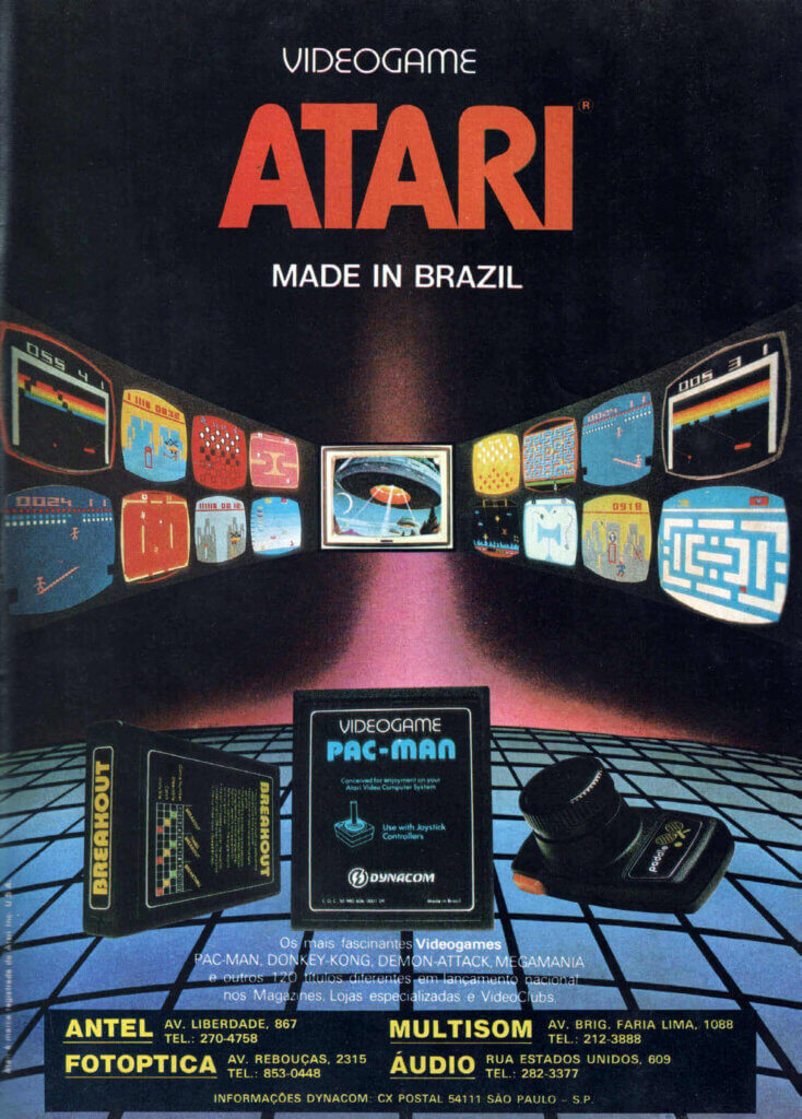 Propaganda Dynacom Atari - 1983