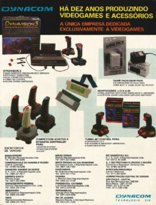 Propaganda Produtos Dynacom - VideoGame 10 - 1992