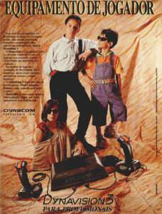 Propaganda Dynavision 3 - Ação Games 05 - 1991