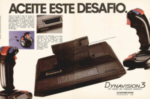 Propaganda Dynavision III - Ação Games 03 - 1991