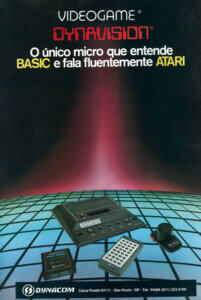 Propaganda Dynavision Protótipo - 1983