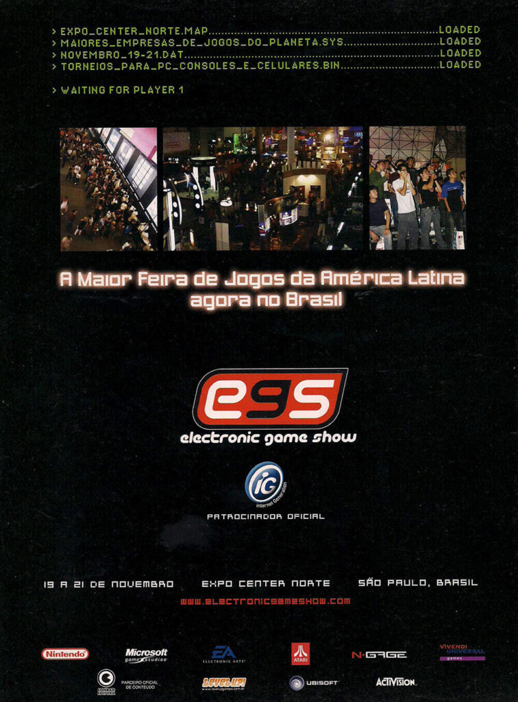 Propaganda EGS - Nintendo World 74 - 2004