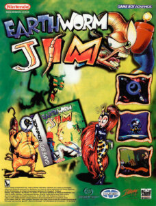 Propaganda Earthworm Jim - Nintendo World 37 - 2001