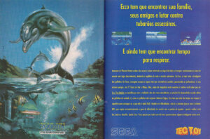 Propaganda Ecco The Dolphin - SuperGame 24 - 1993