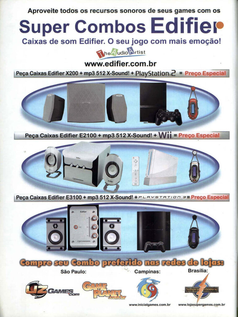 Propaganda Edifier - Dicas & Truques para PlayStation 102 - 2007