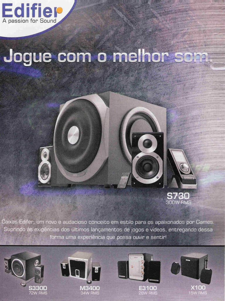 Propaganda Edifier - Dicas & Truques para PlayStation 134 - 2010