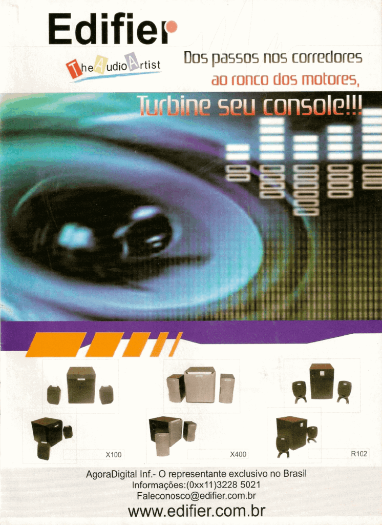 Propaganda Edifier - EGM Brasil 40 - 2005