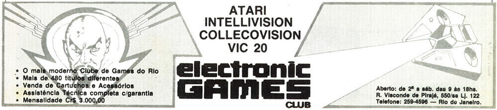 Propaganda Eletronic Games Club - Micro e Video 01 - 1983
