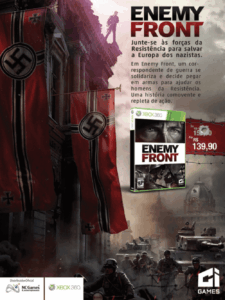 Propaganda Enemy Front - Revista Oficial Xbox 96 - 2014