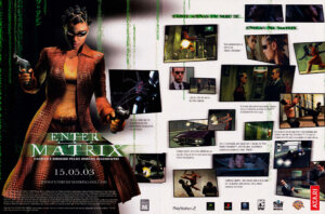 Propaganda Enter the Matrix - EGM Brasil 15 - 2003