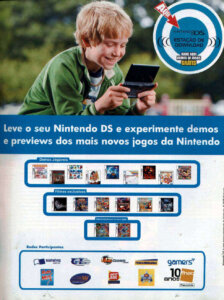 Propaganda Estação de Download Nintendo DS - NGamer Brasil 22 - 2009