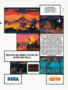 Propaganda Eternal Champions - Ação Games 52 - 1994